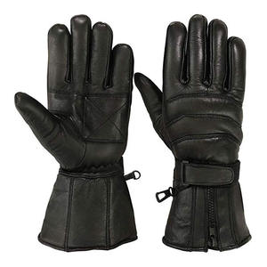 Gants de moto en cuir de chèvre de haute qualité pour hommes, protection intégrale des doigts et des articulations, antichoc, pour la conduite, OEM - Product Image 6