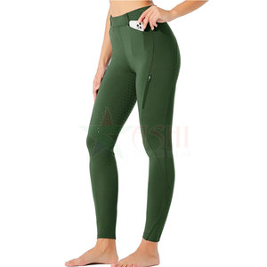 Legging d'équitation pour femme au style unique, imperméable et coupe-vent, en Spandex/Polyester, avec logo personnalisé, pour le fitness et l'équitation - Product Image 6
