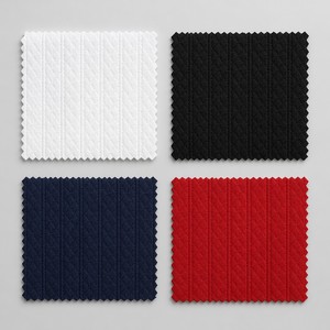 Tela Profesional de Jacquard Acanalado T/C para Taekwondo, Material para Dobok, Tela para Uniformes de Artes Marciales con Absorción de Humedad, MOQ Bajo 100m - Product Image 3