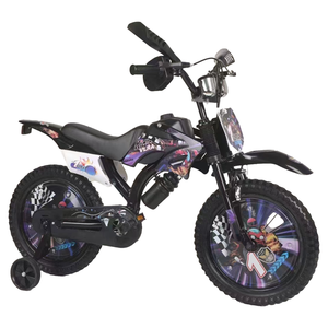 MNTBGO Stock en vente de vélos de motocross pour <span class=keywords><strong>enfants</strong></span> de 5 à 10 ans Bicyclette pour <span class=keywords><strong>enfants</strong></span> de 12 à 20 pouces Bicyclette pour <span class=keywords><strong>enfants</strong></span> de style moteur simulé - Product Image 2