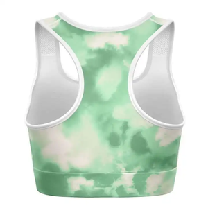 Sujetador Deportivo de Yoga para Mujer, Tejido Acordonado Sin Costuras de Alta Calidad con Estampado Abstracto, Ropa Deportiva para Gimnasio, Fitness y Entrenamiento - Product Image 6