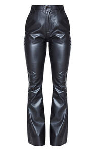 กางเกงหนังแกะสำหรับผู้หญิงกางเกงหนังแกะดีไซน์แฟชั่นสำหรับฤดูหนาว - Product Image 5