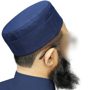 Sombreros Kufi de alta calidad para hombre Zakwan, logotipo personalizado, cosido a máquina, diseño turco tradicional para Primavera, moda islámica, rezar - Product Image 1