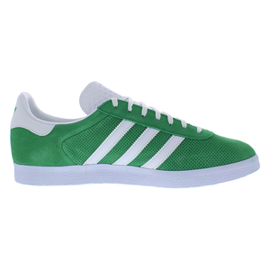 Zapatos Adidas Gazelle para Hombre, Estilo Caminata, Color Verde/Blanco Nube/Dorado Metálico |   100% Auténtico - Product Image 3