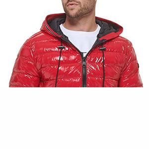 Vente en gros 2025 Doudoune d'hiver personnalisée pour hommes Manteau long à capuche léger Épaisseur fine - Product Image 2