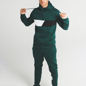 Traje deportivo para hombre, chándal deportivo de gran tamaño, conjunto de dos piezas, ropa de entrenamiento de gimnasio informal, chándales con logotipo personalizado para hombre - Product Image 1