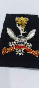 Insignes Wok brodés à la main patchs en tissu avec aimant attacher des emblèmes de fil de lingot à coudre - Product Image 6