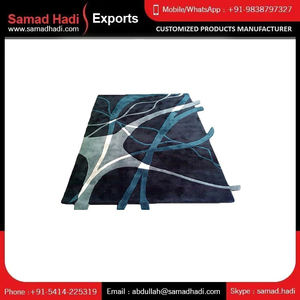 Alfombra de lana hecha a mano de nuevo diseño 2025, alfombra moderna con mechones, alfombra para exteriores, alfombra moderna bordada hecha a mano, altos artesanos - Product Image 6