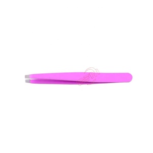 Ensemble de pinces à sourcils en acier inoxydable Kit de ciseaux à sourcils incurvés à pointe pointue et inclinée avec kit de cils - Product Image 5