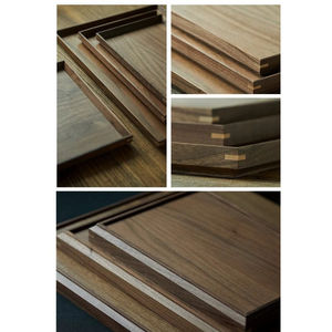 Plateau de service en bois de qualité supérieure Plateau en bois blanc Plateau de table décoratif Taille personnalisée Plateau de service en bois naturel - Product Image 3