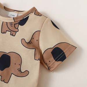 <strong>Boys</strong> Suit Cartoon Animal Shorts &amp; Short Sleeves T-shirt Two-piece <strong>Boys</strong> <strong>Clothing</strong> Sets Years Wholesale Children's <strong>Clothing</strong> Factory - Product Image 5