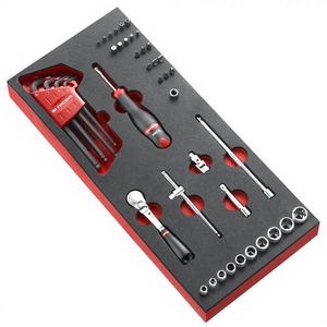 ชุดซ็อกเก็ต Facom 46 ชิ้น ขนาด 1/4 นิ้ว เมตริก 6 จุด พร้อมโมดูลโฟม คุณภาพสูง - Product Image 2