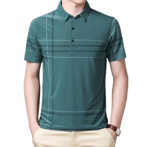 Vente en gros usine – Polos pour hommes brodés avec logo personnalisé, 100 % coton respirant, style décontracté – Promotion - Product Image 1