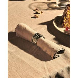 Ronds de serviette en acier inoxydable de haute qualité avec matériaux résistants à la corrosion et design intemporel pour une décoration de table polyvalente - Product Image 3