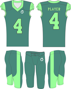 Conjuntos de Uniformes de Fútbol Americano para Adultos al por Mayor, Personalizados con Sublimación Completa, Manga Corta, Tallas Grandes - Product Image 6