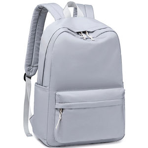 Mochila pequeña de etiqueta privada de tela de nailon para el día a día, mochila escolar ligera, mochilas escolares sólidas y suaves - Product Image 2