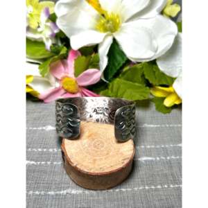 Kevin Billah Sonoran Gold Turquoise & Sterling <b>Silver</b> <b>Cuff</b> <b>Bracelet</b> Fashionable Accessory - Product Image 4