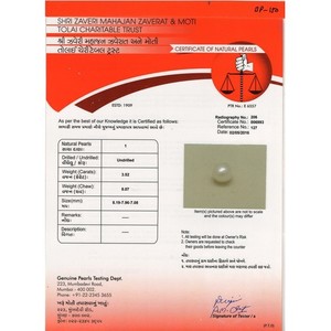 Perlas Sueltas Barrocas de Agua Dulce Blancas y Rosas de 3.52 Quilates, Tipo Basra Pearl, para Joyería - Product Image 4