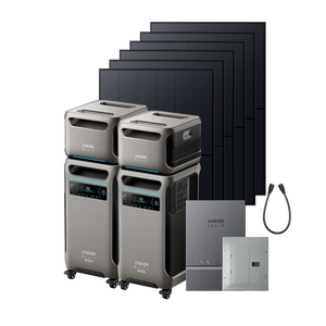 ชุดอุปกรณ์พลังงานบ้านอัจฉริยะ SOLIX F3800 Plus ลดราคาจากโรงงาน พร้อมแบตเตอรี่ลิเธียมไอออนเสริม 2 ก้อน แผงโซลาร์เซลล์แบบแข็ง 6 แผง 440 วัตต์ พร้อมระบบ MPPT - Product Image 1