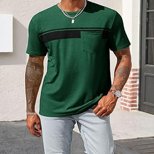 T-shirt personnalisé sérigraphie logo haute qualité vierge 100% coton unisexe Pro Club surdimensionné Streetwear t-shirt lourd pour hommes - Product Image 3