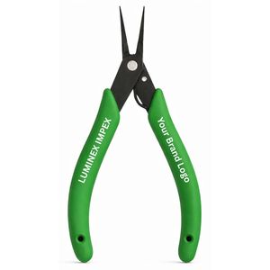 Xuron 450BN Bent Tip Pliers Black Handle <b>Precision</b> Electronics Jewelry Craft <b>Tool</b> OEM Supplier Stainless Steel - Product Image 2