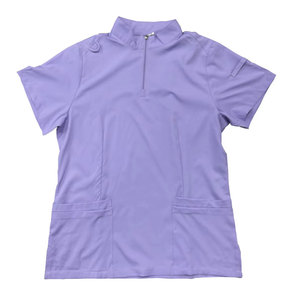 Chaqueta de Trabajo Personalizada de Color, 100% Algodón, Cómoda, Ligera y Duradera, con Diseño Personalizado e Impresión de Logotipo para Uso Hospitalario Femenino - Product Image 1