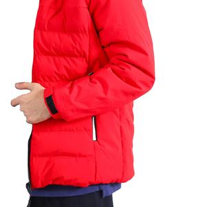 <b>Men</b> High Quality Lightweight Winter Puffer <b>Jacket</b> Casual Wear with Hooded Collar and Front Logo Regular Fit Canvas Fabric - Product Image 2