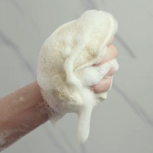 Top TRENDING Biodegradable Durable Natural Loofah Baño Esponja Srubber Almohadillas para baño corporal y uso doméstico - Product Image 6