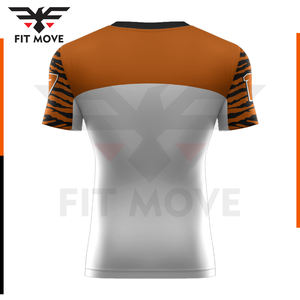 2024เสื้อรัดรูป BJJ MMA แขนสั้นของผู้ชายสำหรับเล่นเซิร์ฟยิม - Product Image 4