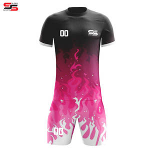 Diseño personalizado mejor poliéster sublimación fútbol uniformes OEM precio al por mayor uniforme de fútbol - Product Image 5
