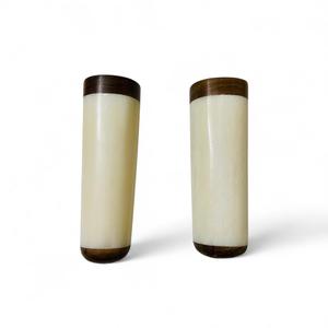 Ensemble de flacons à épices en os de buffle faits à la main Accessoires de cuisine Salière Poivrière Support en plastique Outils à épices en herbe - Product Image 4