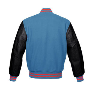 Veste universitaire décontractée personnalisée de haute qualité dernière mode d'hiver veste de baseball pour hommes en tissu de laine de taille XL - Product Image 6
