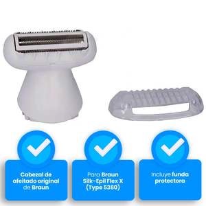 Cabezal de Repuesto para Depiladora Eléctrica Flexible Blanca, Pinza Depiladora, Funciona con Batería, para Uso Doméstico, en Automóviles y Autocaravanas - Product Image 6