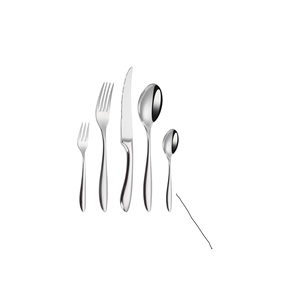 Ensemble de couverts en acier inoxydable durable et écologique de style royal pour les repas en famille, le service de restaurant et les présentations de table décoratives - Product Image 5