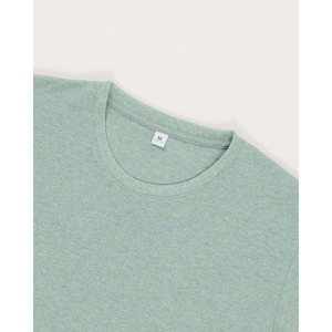 Hauts de loisirs en polyester et coton recyclé TC80/20 vert menthe - Product Image 2