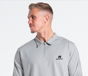 Venta caliente de alta calidad cuello en blanco Polo verano Color sólido Polo camisa logotipo personalizado camiseta de los hombres - Product Image 4