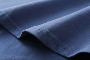 T-shirts pour hommes en coton à col ras du cou, t-shirt à manches courtes de base de couleur unie, vêtements de tous les jours confortables, vêtements d'été à la mode - Product Image 6