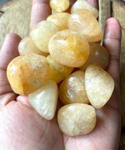 หินอเวนจูรีนสีส้มอัญมณีสีเหลืองธรรมชาติที่ผ่านการรับรองสำหรับการบำบัดรักษาด้วยเครื่องประดับใช้เป็นของขวัญคริสตัลรักษา - Product Image 3