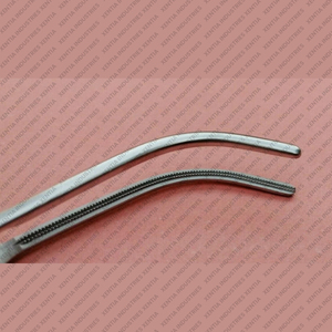 ชุดเครื่องมือผ่าตัดหลอดเลือดแบบมืออาชีพ 8 ชิ้น ยี่ห้อ DeBakey Bulldog Vascular Clamp Forceps แบบตรงและแบบโค้ง สำหรับการผ่าตัดหลอดเลือดแบบไม่ทำลายเนื้อเยื่อ - Product Image 2