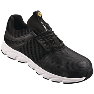 Lanzo Black Safety <b>Shoe</b> Size 42 Width 10.5 cm S1P SRA ESD EN20345 WICA Textile for <b>Work</b> and Protection - Product Image 2