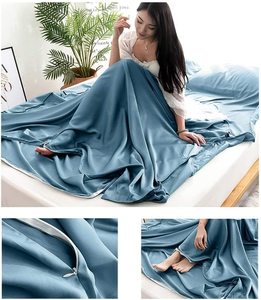 Cozysilk 100% Silk <strong>Sleeping</strong> <strong>Bag</strong> Liner <strong>Lightweight</strong> Compact and Portable Ideal for Traveling,Hostels and Camping OEM - Product Image 2