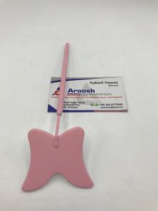 Pince à épiler d'extension de cils à pointe pointue en acier inoxydable avec miroir d'inspection papillon pour artistes de cils - Product Image 5