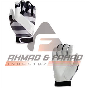 Gants de frappe de baseball avec logo personnalisé de conception OEM cuir à séchage rapide de haute qualité personnalisé vente en gros - Product Image 3