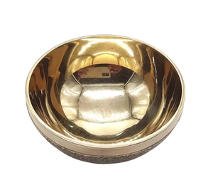 Masseur facial et corporel en bois Kansa avec embout en laiton, écologique, fait main, haute qualité, double face, vente en gros - Product Image 5