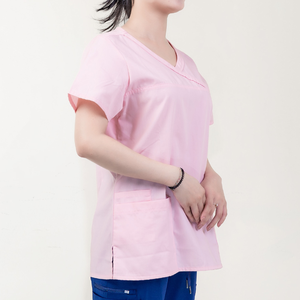 Chemise médicale unisexe de qualité supérieure, extensible, respirante et confortable, uniforme pour infirmières, médecins et personnel de santé - Product Image 3