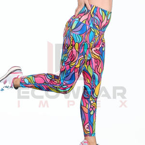 Vente en gros de vêtements de yoga à taille élastique, leggings avec poche pour soulever les fesses, collants de sport taille haute pour l'été, leggings pour femmes avec poche - Product Image 2