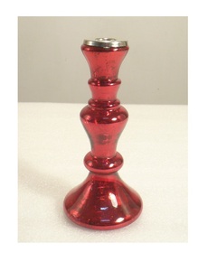 Red Mercury Glass <b>Tea</b> <b>Light</b> <b>Holders</b> - Product Image 3