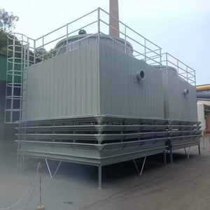 <span class=keywords><strong>Torre</strong></span> de Enfriamiento Abierta de Contracorriente de FRP Cuadrada, Ahorradora de Agua, con Disipación de Calor, Motorizada, 380V 3KW - Product Image 1