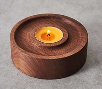 Élégant Porte-bougie en Cire de Soja Fait Main, Forme Cœur, Design Simple, Décoration Maison, Supports pour Bougies Chauffe-plat, Fêtes, Diwali, Noël, Nouveauté