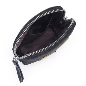 Ando Bag Genuine Cowhide Leather Mini Zipper Coin <b>Purse</b> Color Block <b>Small</b> Wallet for <b>Women</b> - Product Image 5